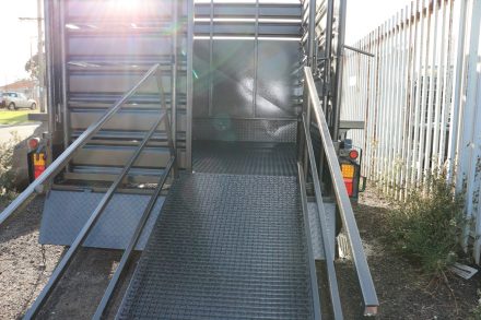 Stock Crate Trailers with Railings