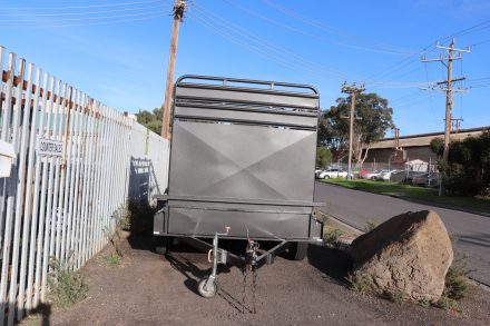 Stock Crate Trailers with Railings